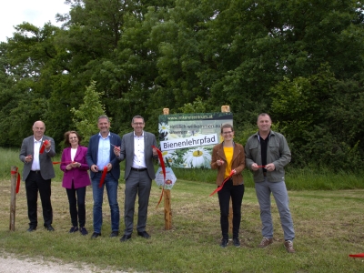 Bienenlehrpfaderöffnung im Stadtgut