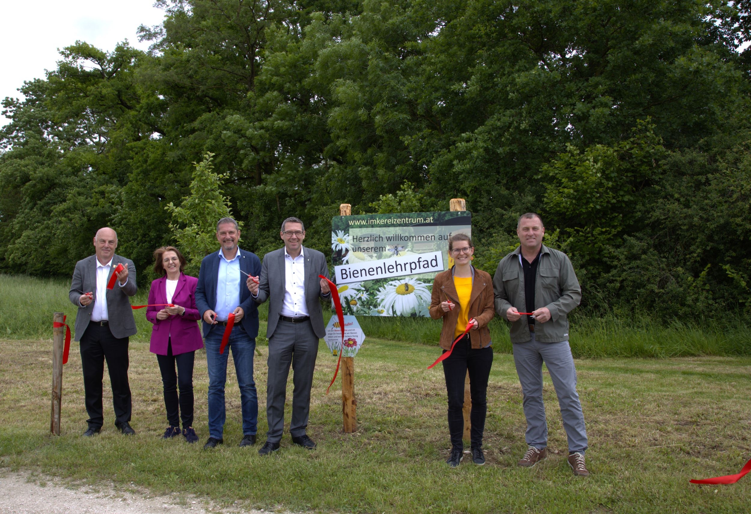 Bienenlehrpfaderöffnung im Stadtgut